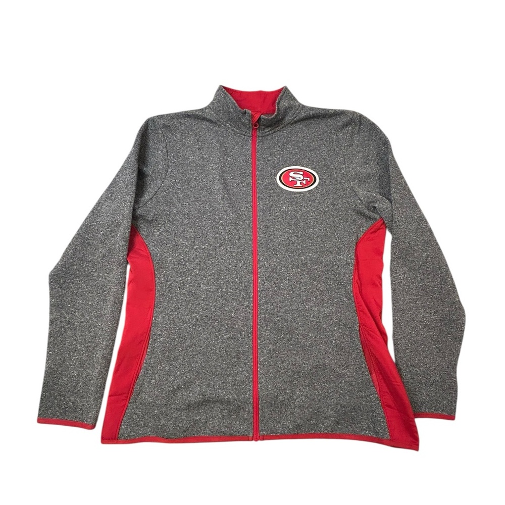 NFL Team‎ Apparel Women’s San Francisco 49ers Full Zip Jacket XL Football Fandom